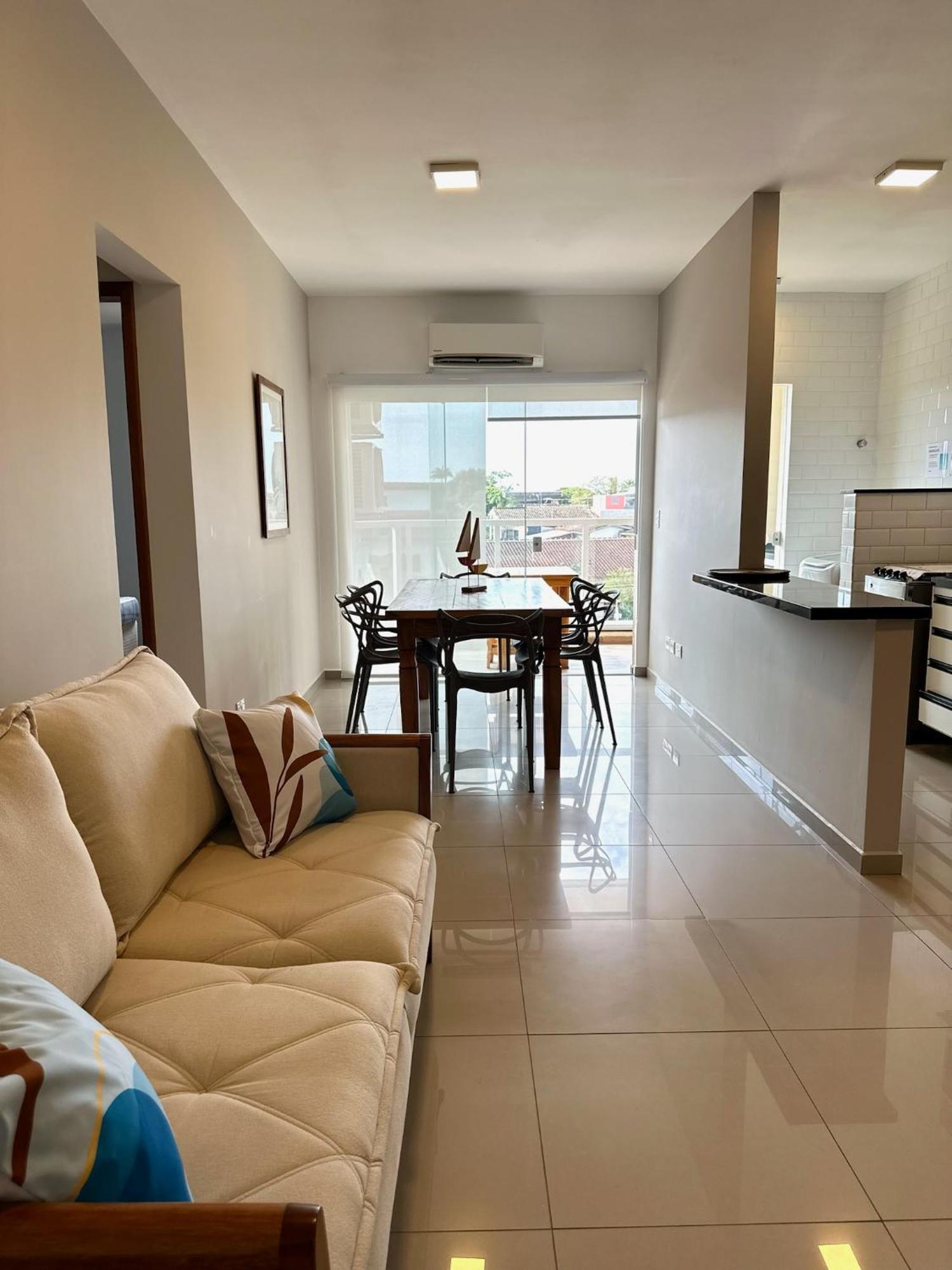 Apto Excelente C/Ar, Varanda Gourmet E Piscina Ubatuba Eksteriør billede