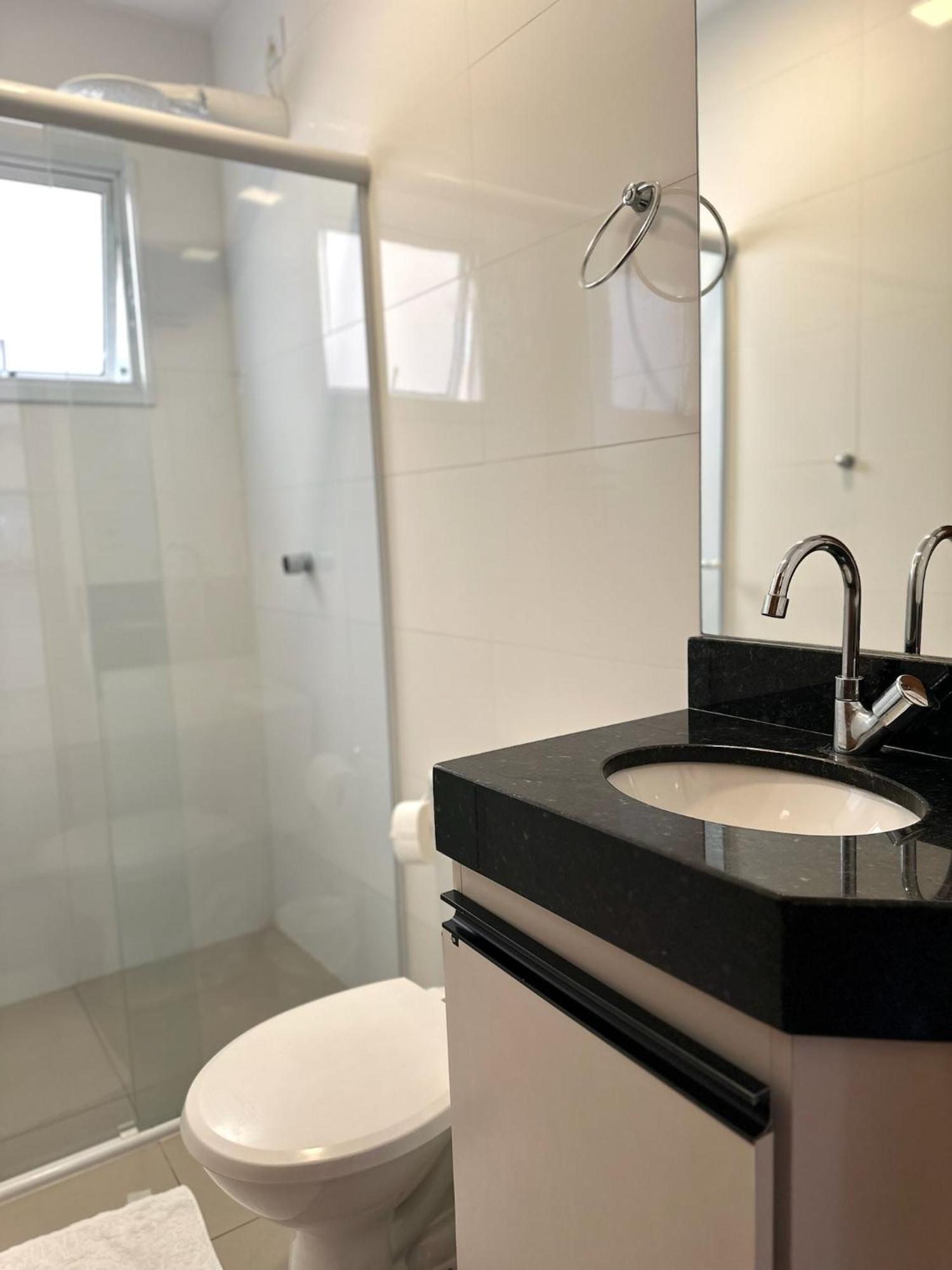 Apto Excelente C/Ar, Varanda Gourmet E Piscina Ubatuba Eksteriør billede